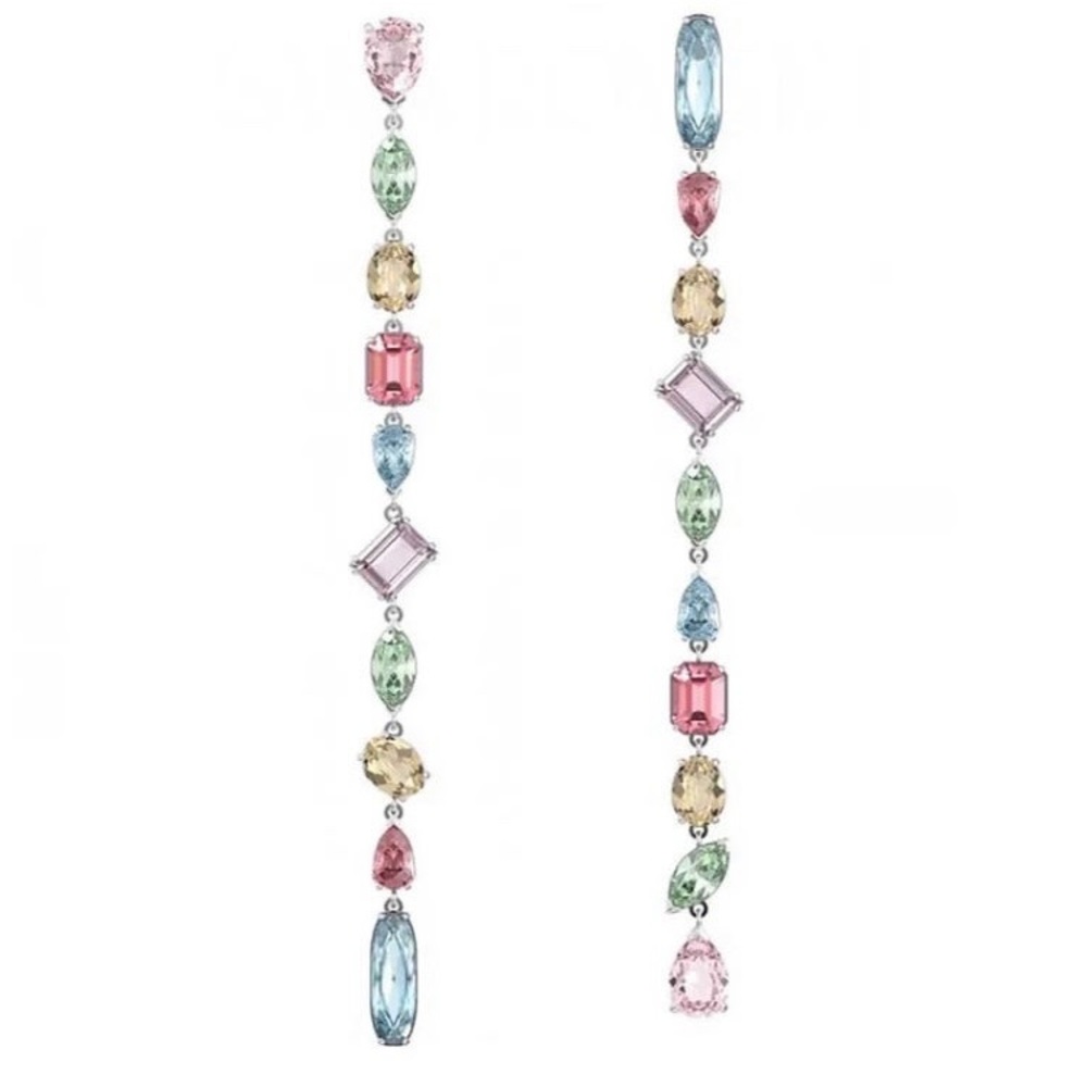 Gorgeous gema inspired Swarovski elements earrings—not swan stamped. New!